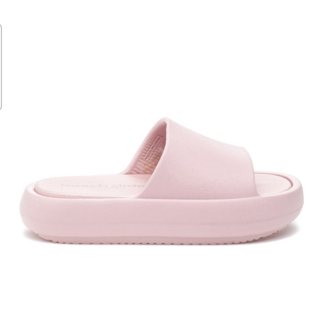 NWT and BOX J SLIDES Pink Slide Sandals